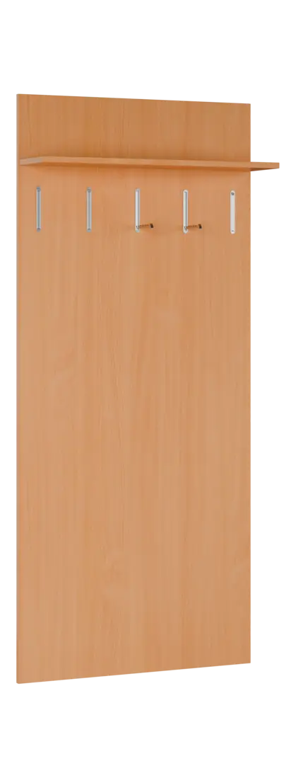 FLIPPO 03 stěna věšáková 800x220x1800 mm, 5-háček, buk royal