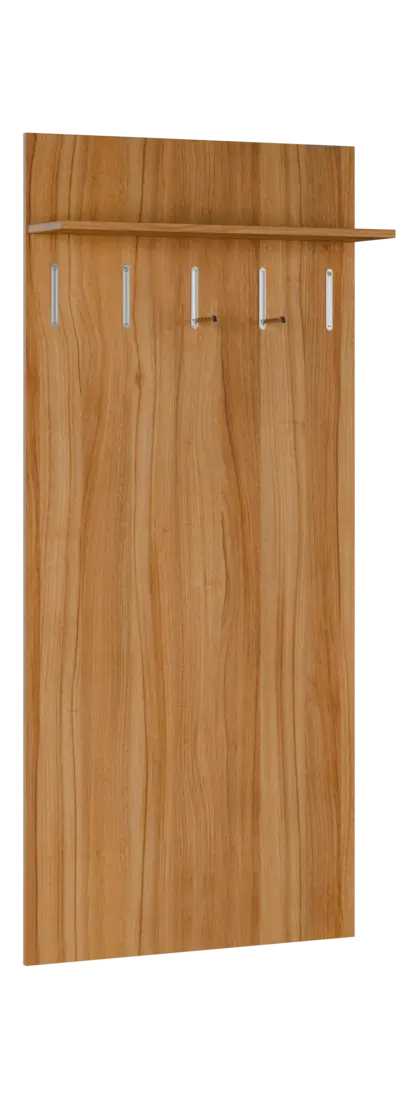 FLIPPO 03 stěna věšáková 800x220x1800 mm, 5-háček, ořech světlý