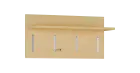 FLIPPO 07 stěna věšáková 700x220x350 mm, 4-háček, javor horský