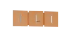 FLIPPO 11 stěna věšáková 800x36x350 mm, 3-háček, buk royal