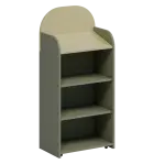 RGMK 55 pult řečnický, 1200x550x350, kolečka, zelená