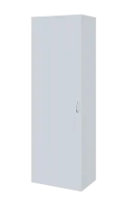ST 5 - 41 šatní skříň, 1-dveřová, výsuvné ramínko, 1800x600x400, levá, bílá