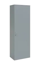ST 5 - 41 šatní skříň, 1-dveřová, výsuvné ramínko, 1800x600x400, pravá, šedá