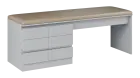 MEDI HIDE 306 lehátko vyšetřovací, 710x1910x600 mm, šedá, koženka P20 latte