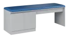 MEDI HIDE 202 lehátko vyšetřovací, 710x1910x600 mm, šedá, koženka P10 modrá