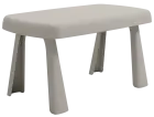 ZAMPA 140, stůl plastový, 1400x800 mm, šedý