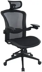 CARBON židle kancelářská, celočerná