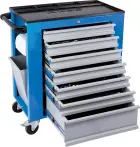 DMV - 04 vozík montážní, šedo/modrý