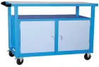 ROBUS 203 stůl dílenský, pojízdný, šedo/modrý