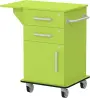 VIZITA 01 D mobilní vozík vizitový, korpus jarní zeleň, čílka jarní zeleň