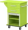 VIZITA 01 R mobilní vozík vizitový, korpus jarní zeleň, čílka jarní zeleň