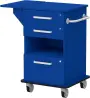 VIZITA 02 N mobilní vozík vizitový, korpus královská modř, čílka královská modř