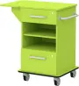 VIZITA 03 N mobilní vozík vizitový, korpus jarní zeleň, čílka jarní zeleň