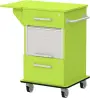 VIZITA 03 R mobilní vozík vizitový, korpus jarní zeleň, čílka jarní zeleň