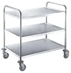 MOBILE 32 vozík 3-policový, 860 x 540 x 940 mm, nerez
