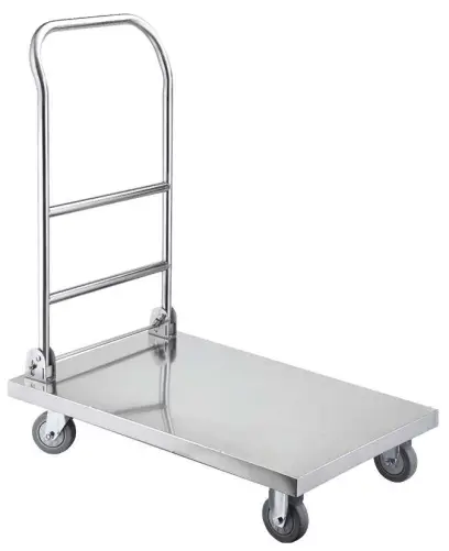 PVN 82 vozík plošinový skládací, 820x520x970 mm, nerez