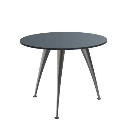 KUK 10-10 stůl konferenční, chromová podnož, antracit