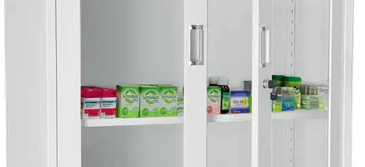 Police do skříní JP - 910 N 900x400 mm, bílá