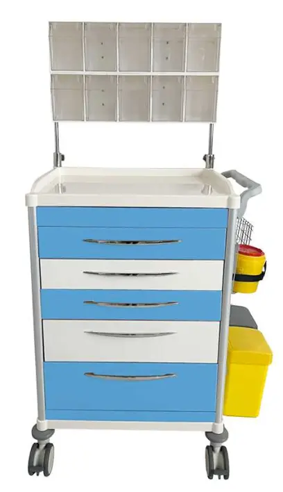 OVM - 03 vozík zdravotnický, modrá/bílá