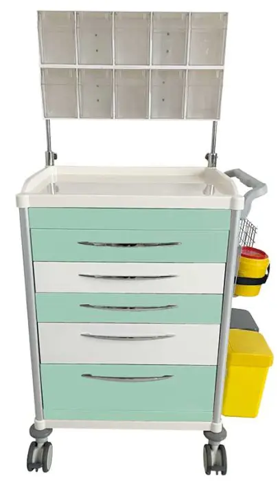 OVM - 03 vozík zdravotnický, zelená/bílá