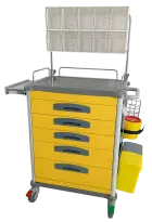 OVM - 02 vozík zdravotnický, žlutý