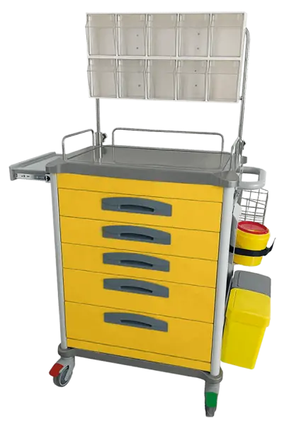 OVM - 02 vozík zdravotnický, žlutý