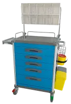 OVM - 02 vozík zdravotnický, modrý