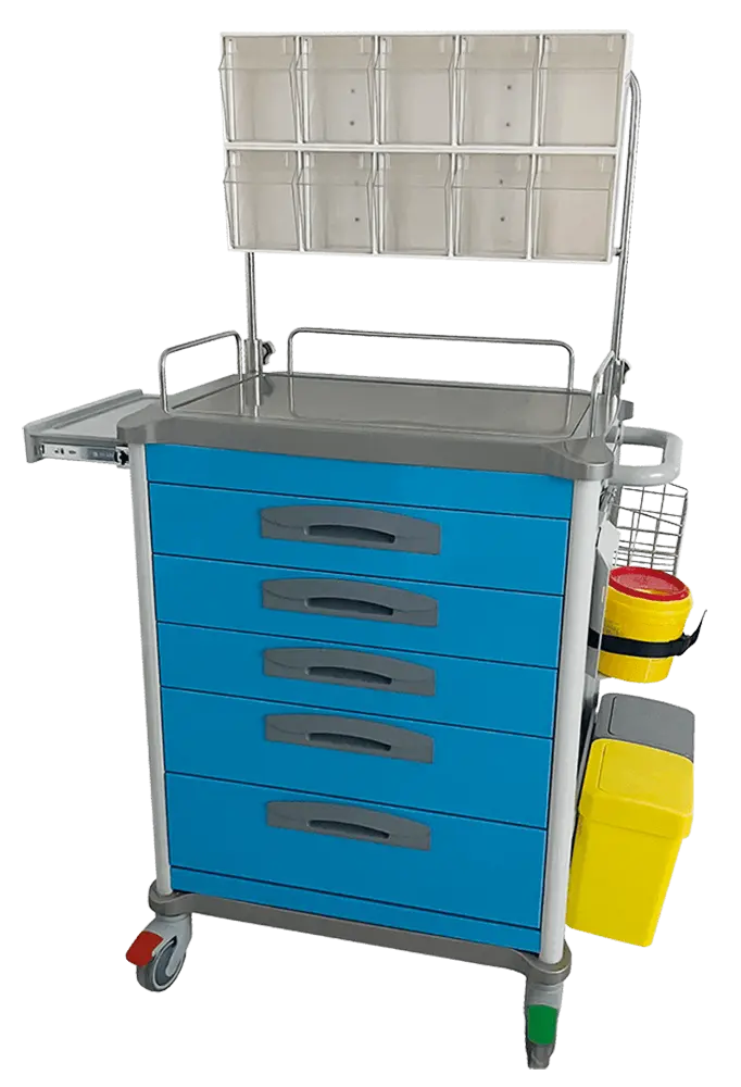 OVM - 02 vozík zdravotnický, modrý