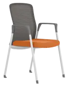 MARTA - W židle konferenční, oranžová
