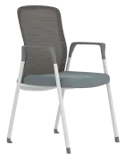 MARTA - W židle konferenční, šedá