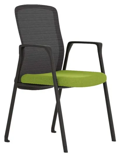MARTA - B židle konferenční, zelená