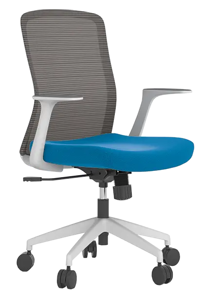 KEVIN - W židle kancelářská, modrá