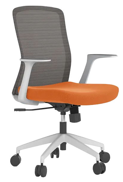 KEVIN - W židle kancelářská, oranžová