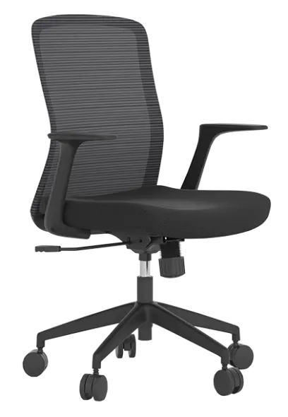 KEVIN - B židle kancelářská, černá