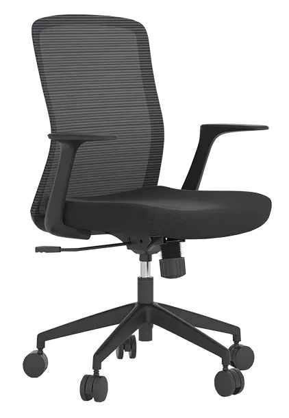 KEVIN - B židle kancelářská, černá