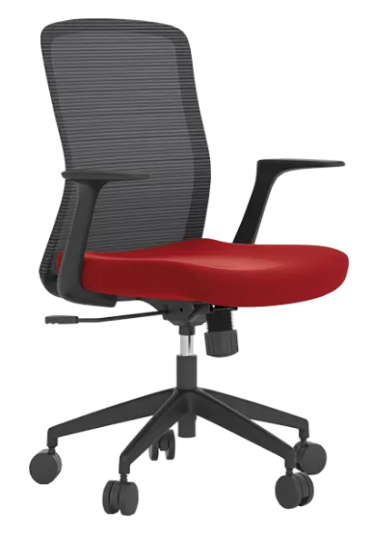 KEVIN - B židle kancelářská, červená