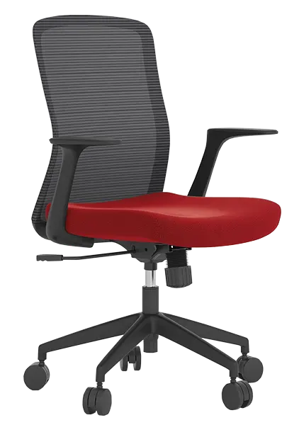 KEVIN - B židle kancelářská, červená