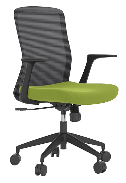 KEVIN - B židle kancelářská, zelená