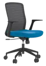 KEVIN - B židle kancelářská, modrá