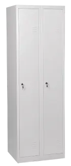 JP - 600 skříň šatní, 1850x600x500 mm, 2-dílná, šedá