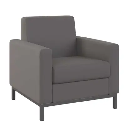 SALOME 1 křeslo, látka tmavě šedá