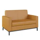 SALOME 2 pohovka, koženka světle hnědá