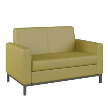 SALOME 2 pohovka, koženka zelinkavá