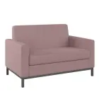 SALOME 2 pohovka, látka hnědo-purpurová