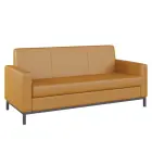 SALOME 3 pohovka, koženka světle hnědá