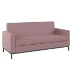 SALOME 3 pohovka, látka hnědo-purpurová