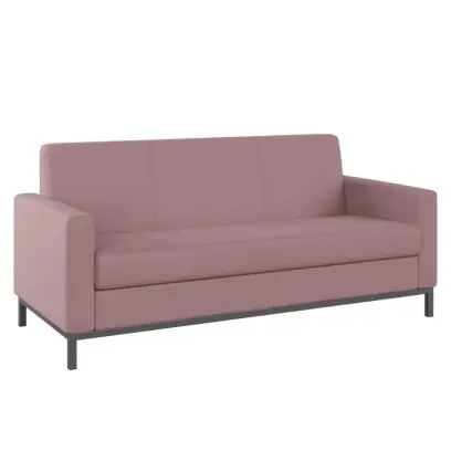 SALOME 3 pohovka, látka hnědo-purpurová