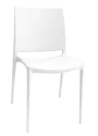 GRÉTA židle plastová, bílá