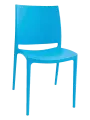 GRÉTA židle plastová, modrá