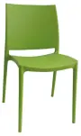 GRÉTA židle plastová, zelená